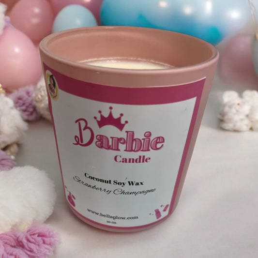 Barbie Candle Soy Wax Candle